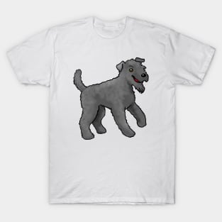 Dog - Kerry Blue Terrier - Black T-Shirt